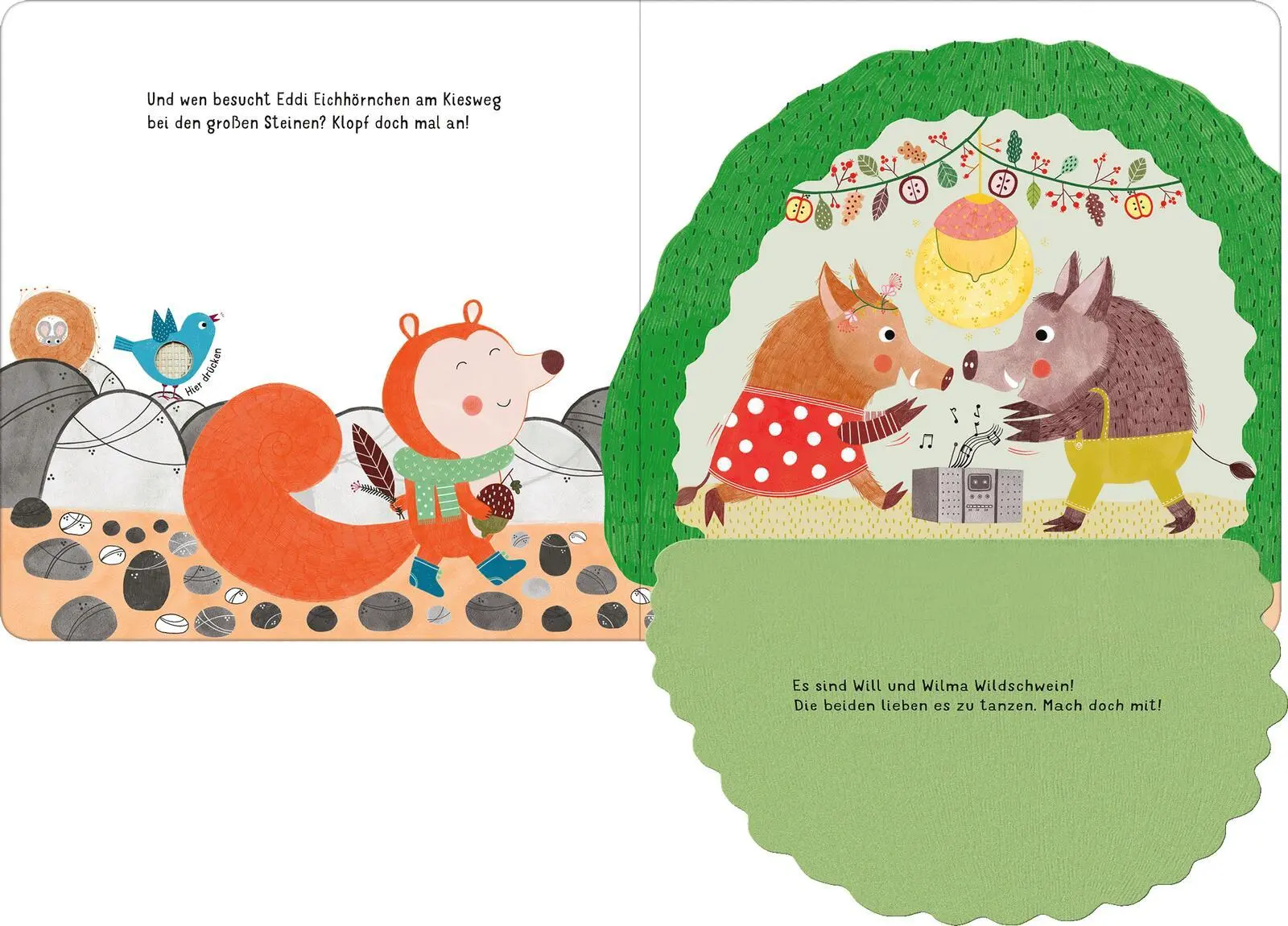 Bild: 9783845853680 | Klopf, klopf! Im Wald | Valeria Valenza | Buch | 12 S. | Deutsch
