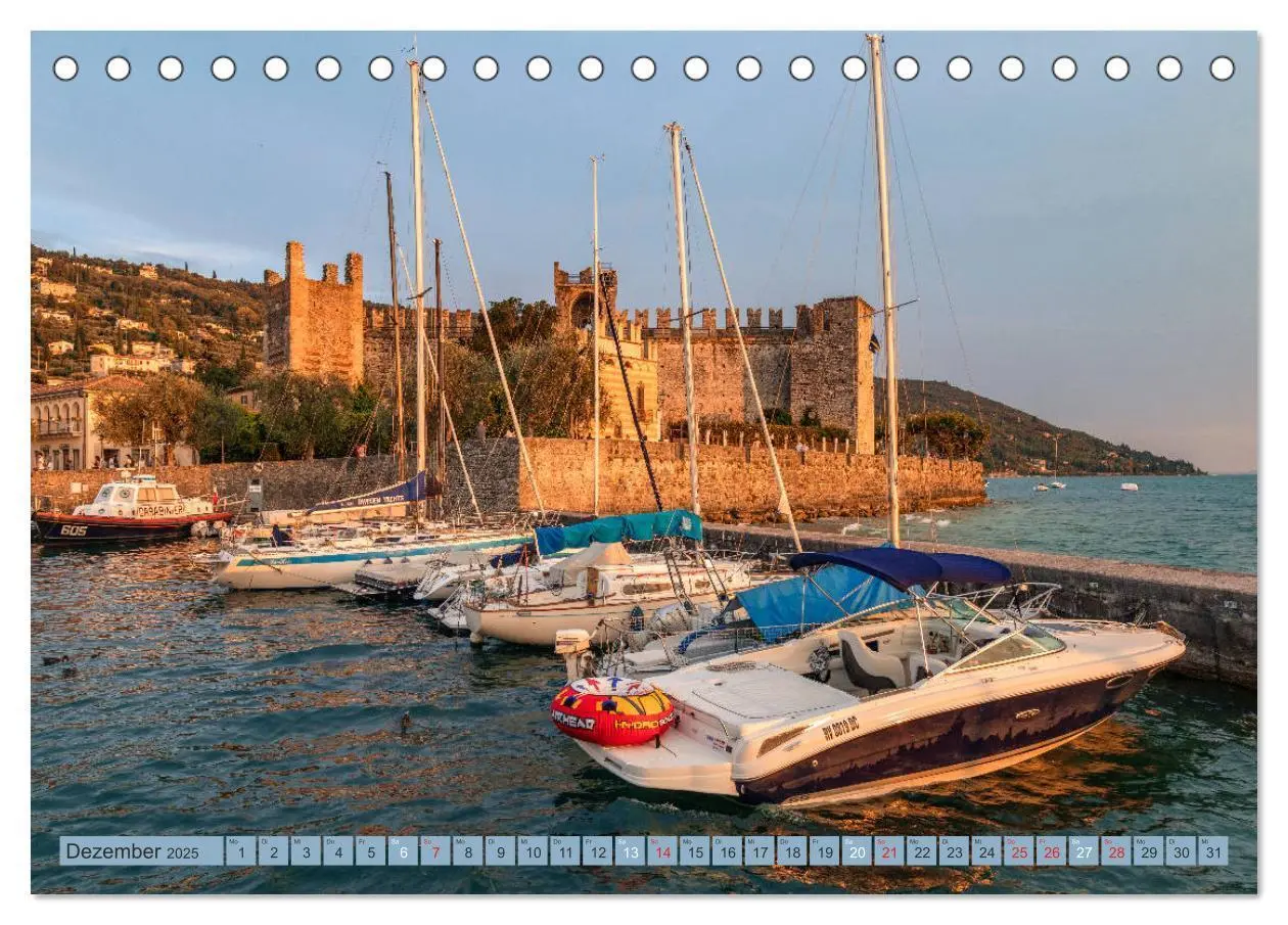 Bild: 9783435293780 | Gardasee, das Paradies im Norden Italiens (Tischkalender 2025 DIN...
