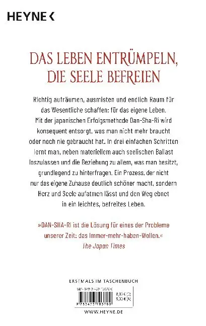 Bild: 9783453703780 | Dan-Sha-Ri | Hideko Yamashita | Taschenbuch | 192 S. | Deutsch | 2020