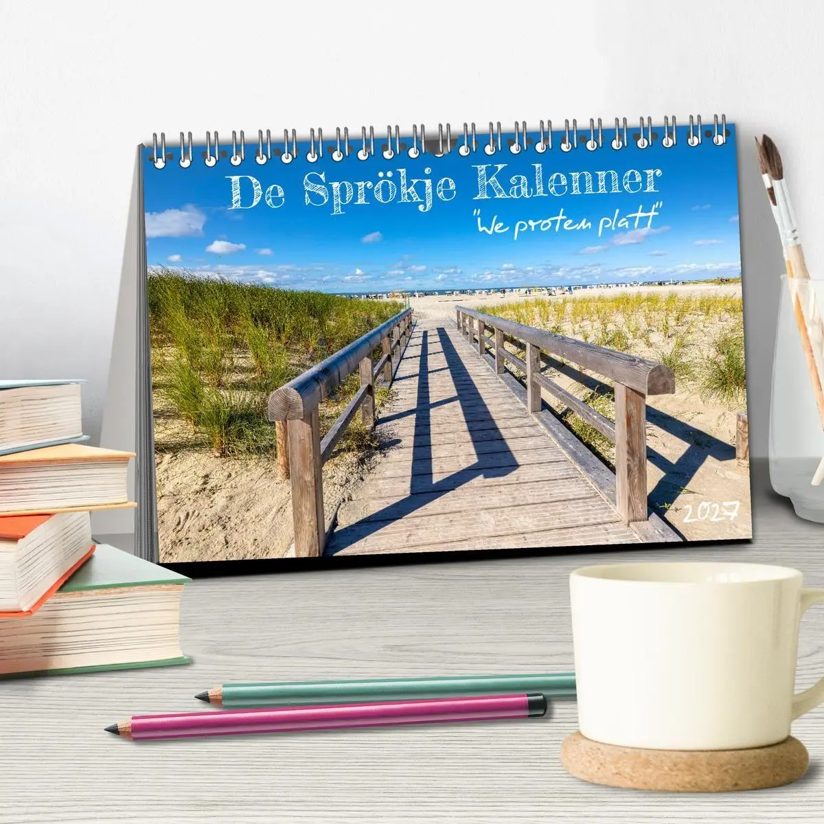 Bild: 9783569323780 | De Sprökje Kalenner "We proten platt" (Tischkalender 2027 DIN A5...