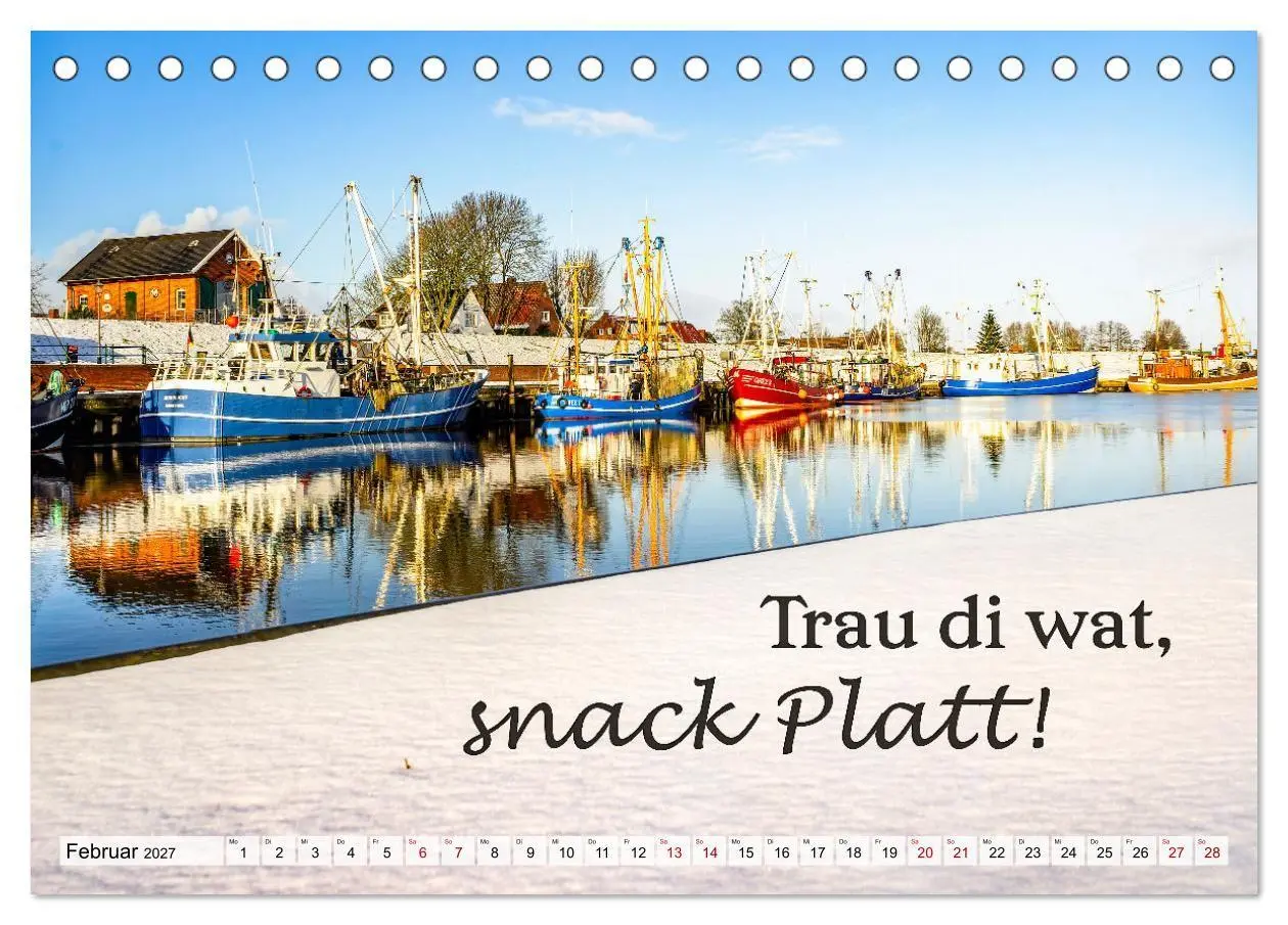 Bild: 9783569323780 | De Sprökje Kalenner "We proten platt" (Tischkalender 2027 DIN A5...