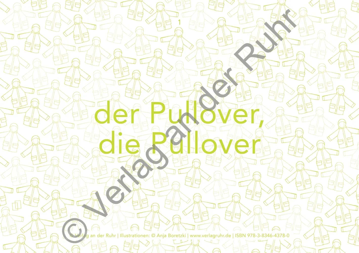 Bild: 9783834643780 | Bildkarten zur Sprachförderung: Kleidung | Anja Boretzki | Taschenbuch