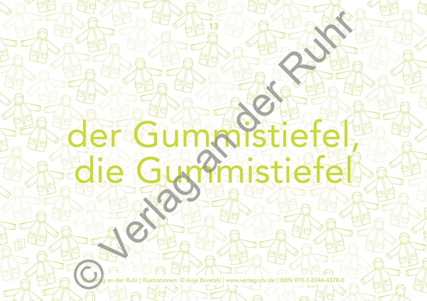 Bild: 9783834643780 | Bildkarten zur Sprachförderung: Kleidung | Anja Boretzki | Taschenbuch