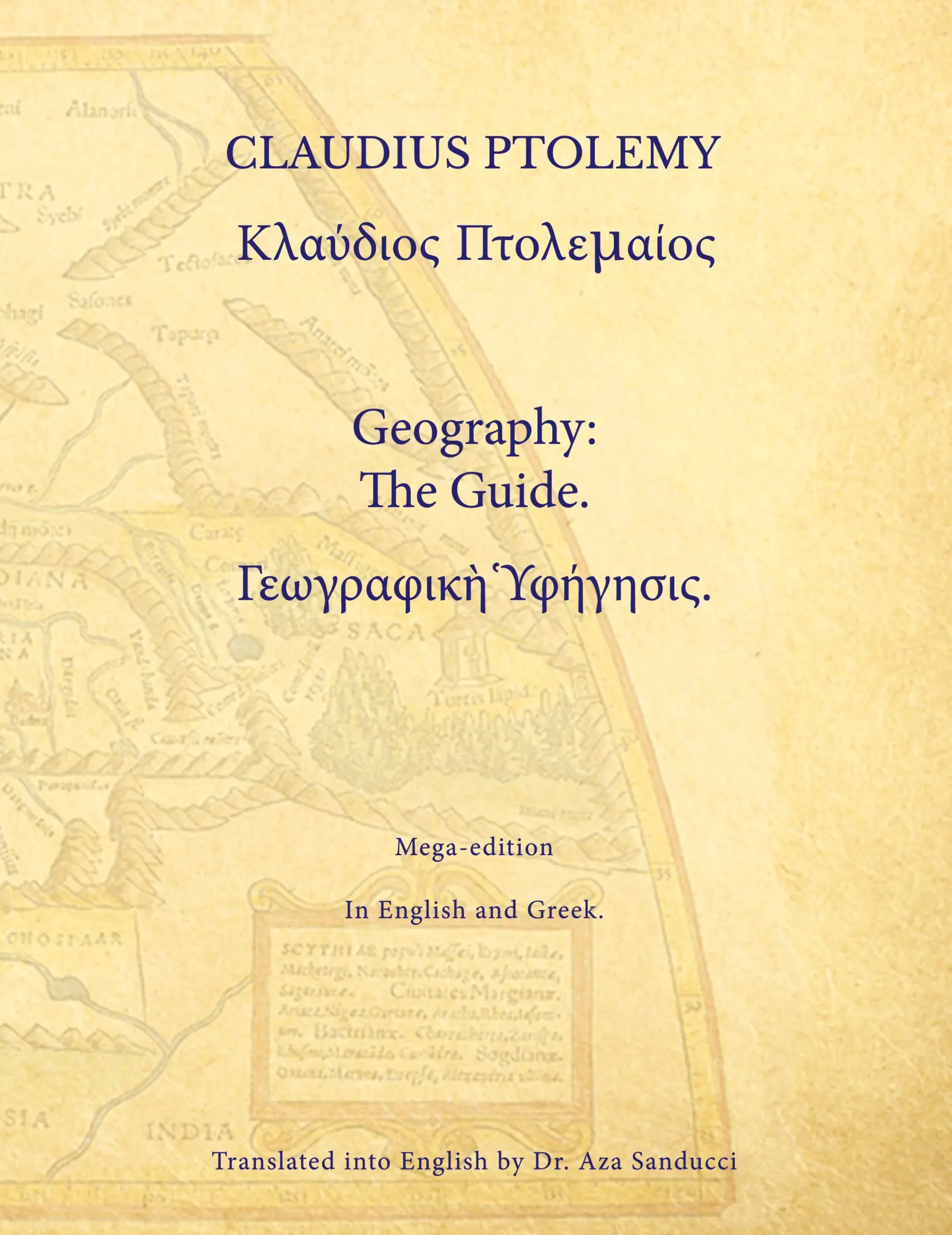 Cover: 9798985923780 | Geography | The Guide. Mega-edition in English and Greek | Ptolemy