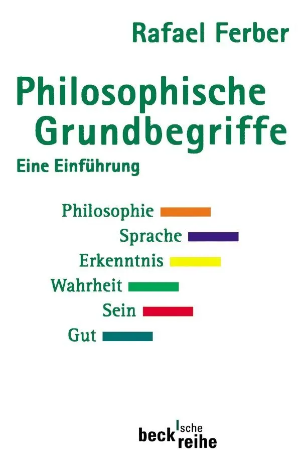 Cover: 9783406573880 | Philosophische Grundbegriffe. Tl.1 | Rafael Ferber | Taschenbuch