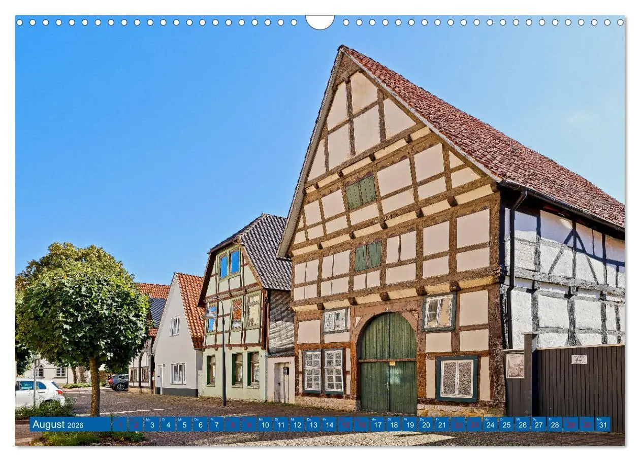 Bild: 9783457443880 | Romantisches RINTELN (Wandkalender 2026 DIN A3 quer), CALVENDO...