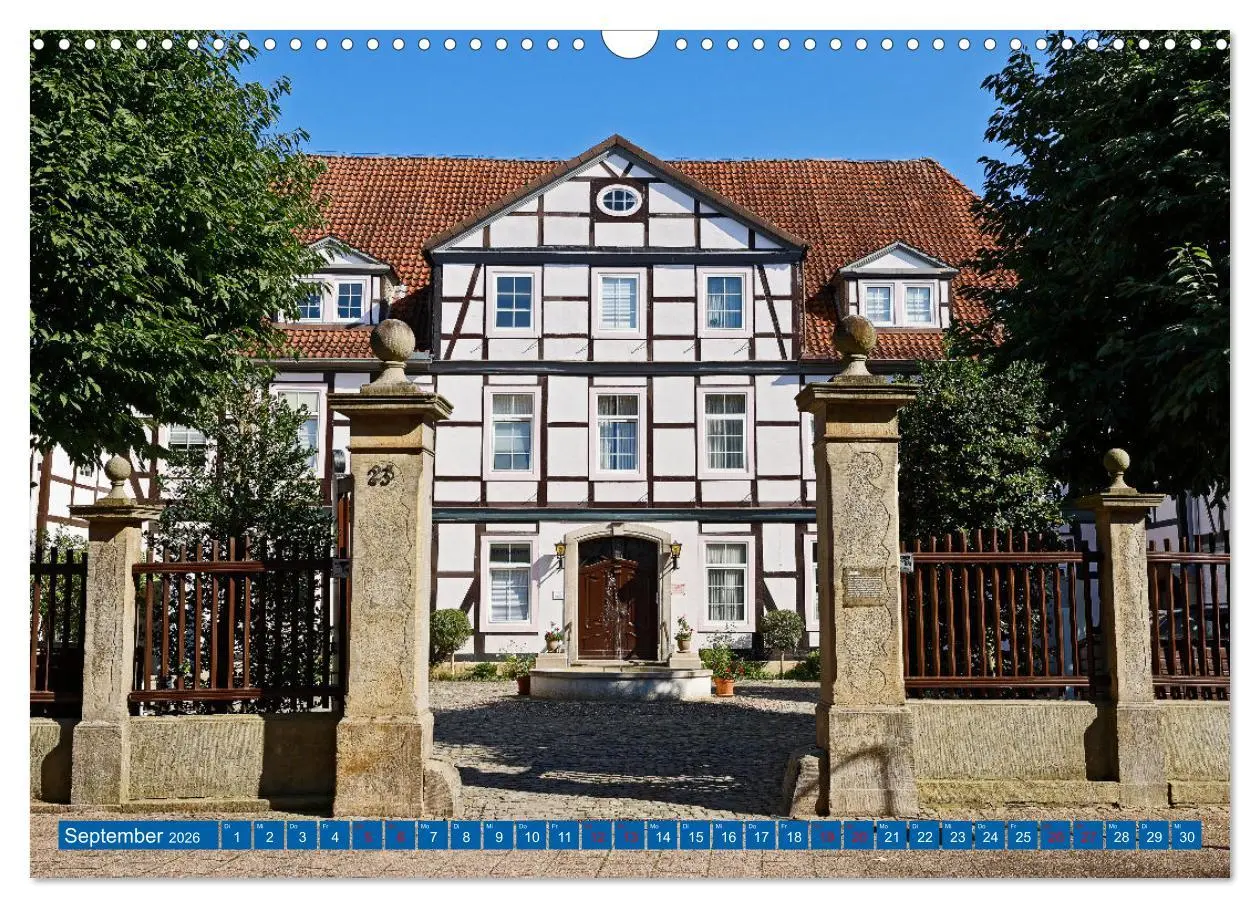 Bild: 9783457443880 | Romantisches RINTELN (Wandkalender 2026 DIN A3 quer), CALVENDO...