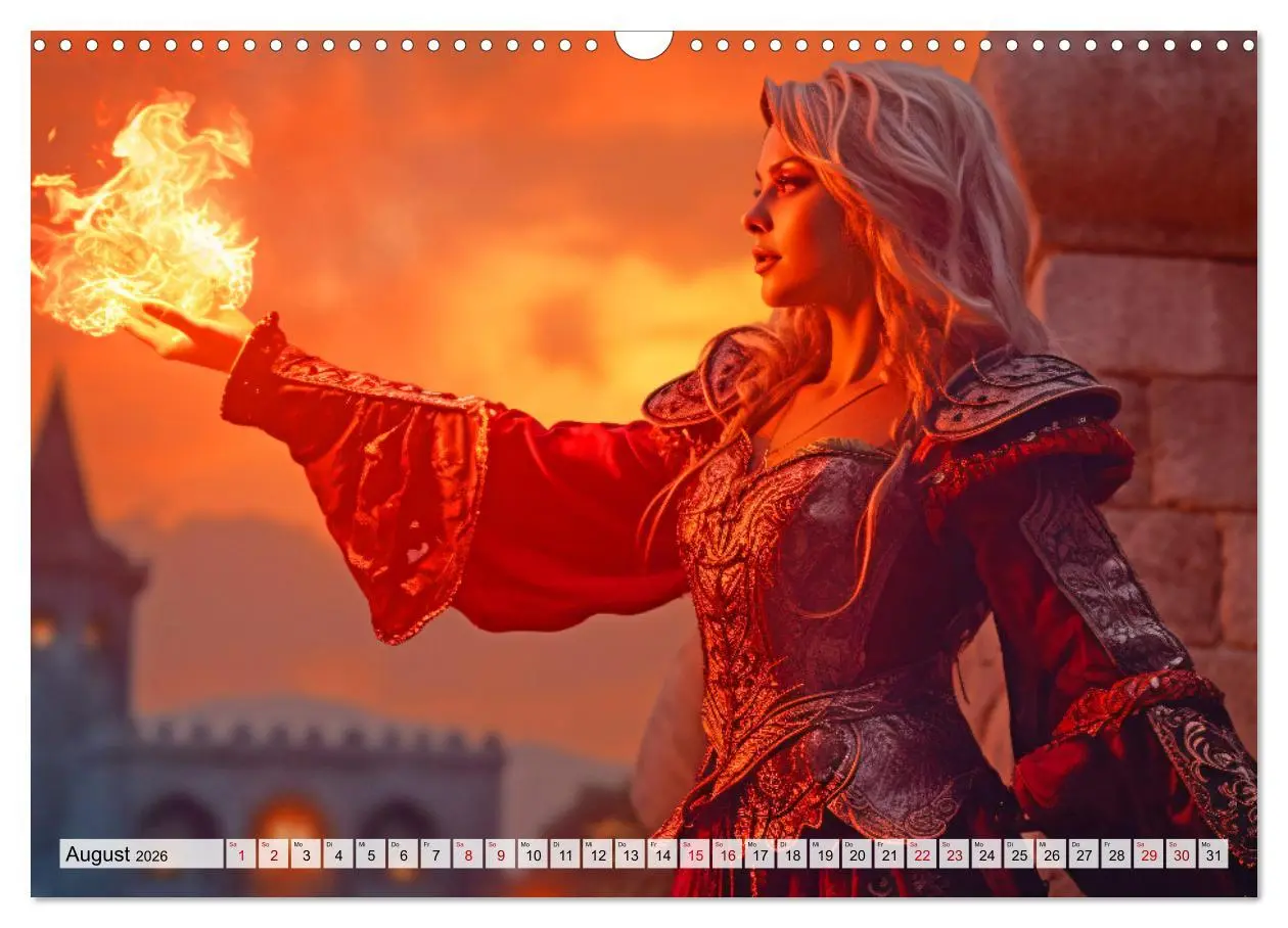 Bild: 9783457513880 | Abstecher ins Mittelalter (Wandkalender 2026 DIN A3 quer), CALVENDO...