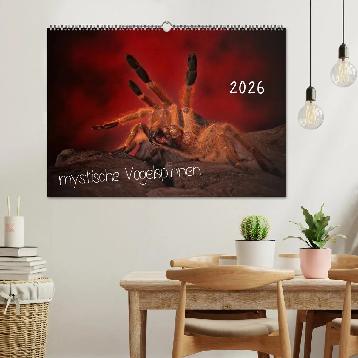 Bild: 9783457993880 | Mystische Vogelspinnen (Wandkalender 2026 DIN A2 quer), CALVENDO...