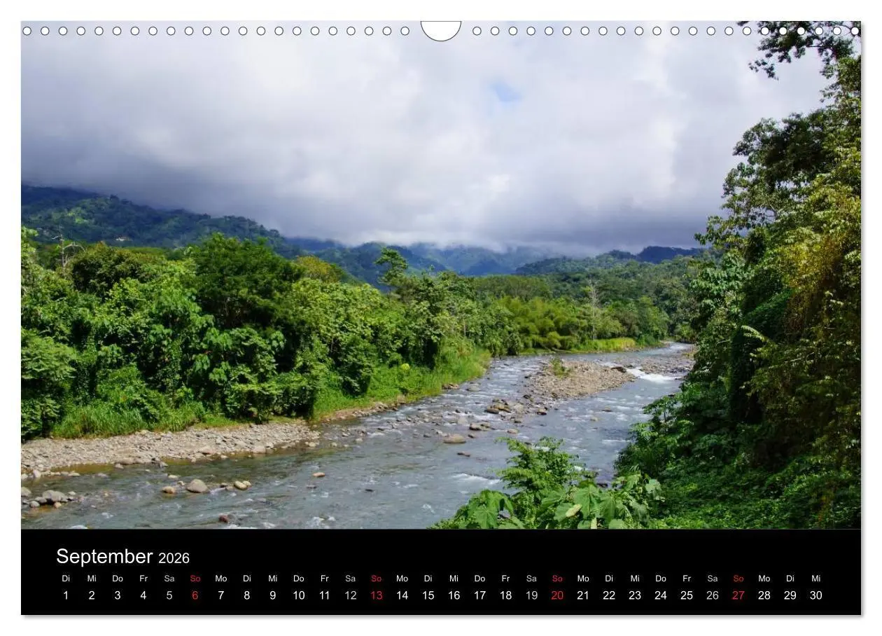 Bild: 9783516153880 | Costa Rica (Wandkalender 2026 DIN A3 quer), CALVENDO Monatskalender