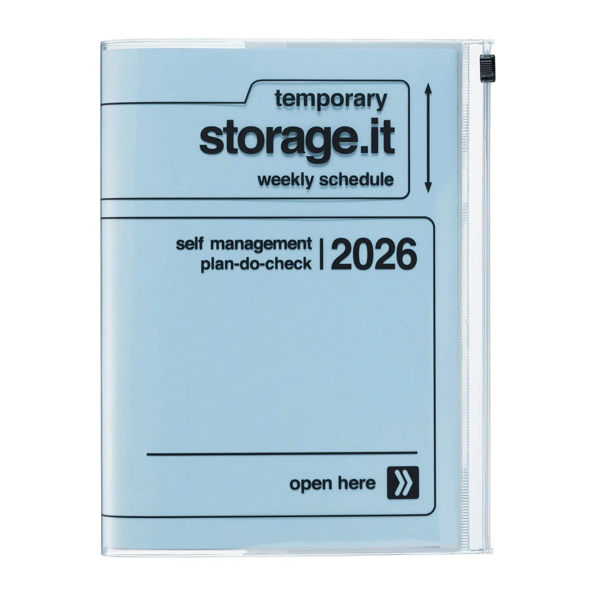 Cover: 4550045143980 | MARK'S 2025/26 Taschenkalender, A5 Storage.it // Blue | MARK'S Inc.