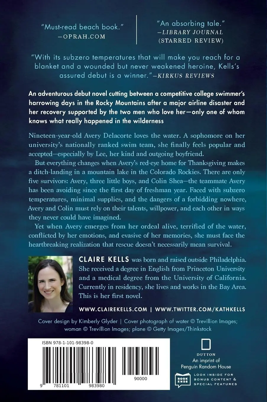 Rückseite: 9781101983980 | Girl Underwater | A Novel | Claire Kells | Taschenbuch | Englisch
