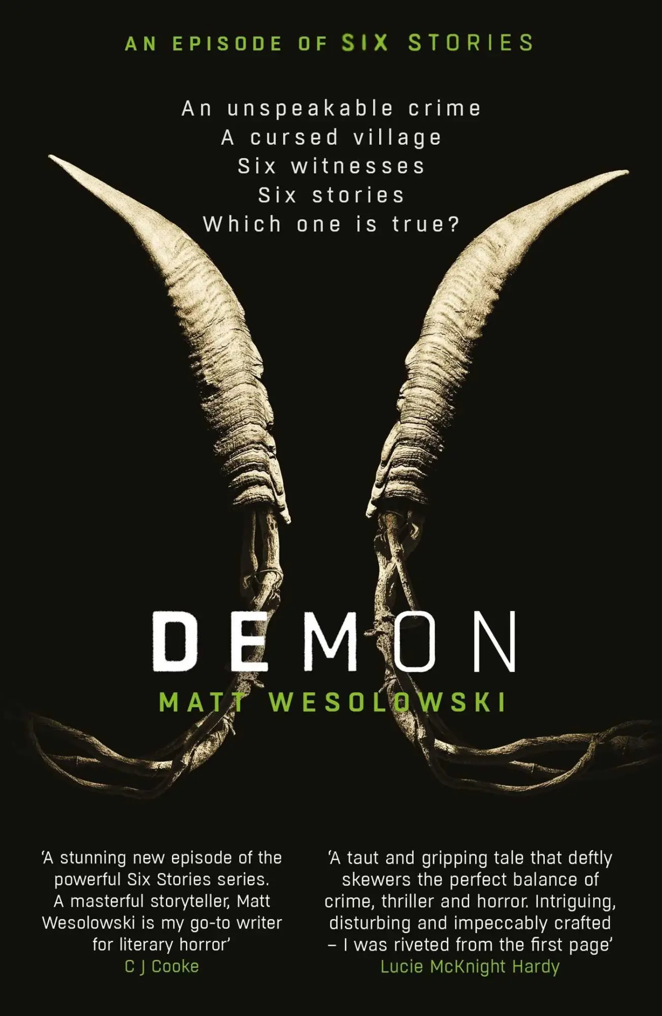 Cover: 9781913193980 | Demon: The Bone-Chilling, Addictive Bestseller (Six Stories Book...
