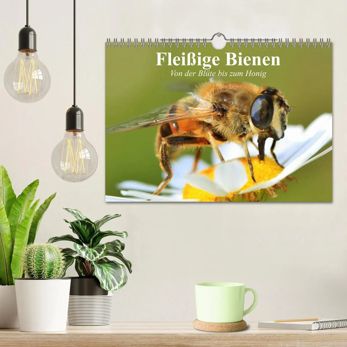Bild: 9783457983980 | Fleißige Bienen. Von der Blüte bis zum Honig (Wandkalender 2026 DIN...