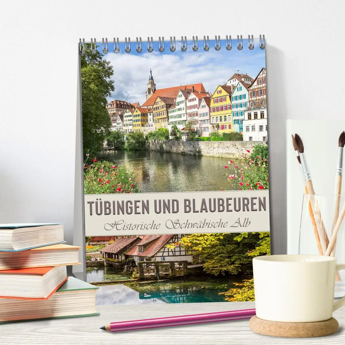 Bild: 9783516383980 | TÜBINGEN UND BLAUBEUREN Historische Schwäbische Alb (Tischkalender...