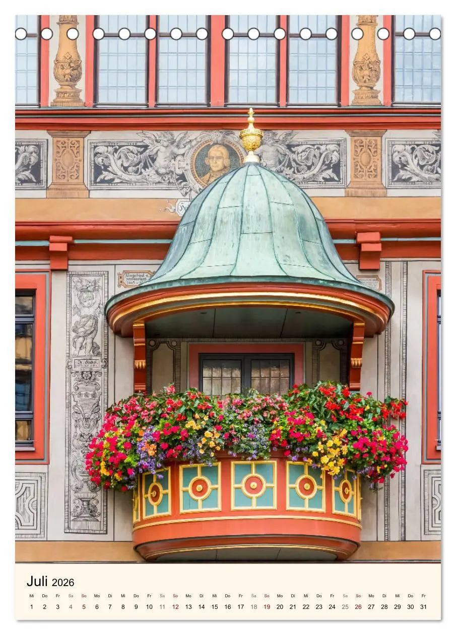 Bild: 9783516383980 | TÜBINGEN UND BLAUBEUREN Historische Schwäbische Alb (Tischkalender...