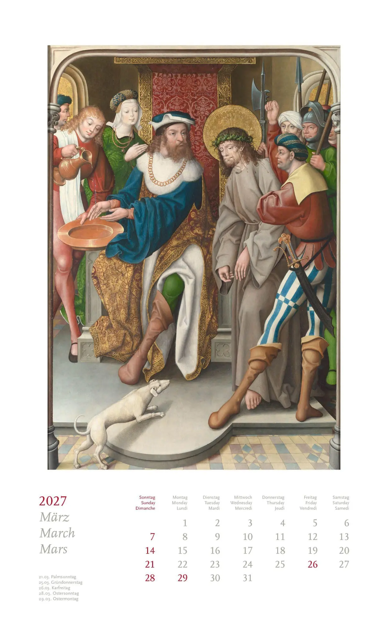 Bild: 9783870713980 | Beuroner Kunstkalender 2027 | Monika Krisch-Köhler | Kalender | 13 S.