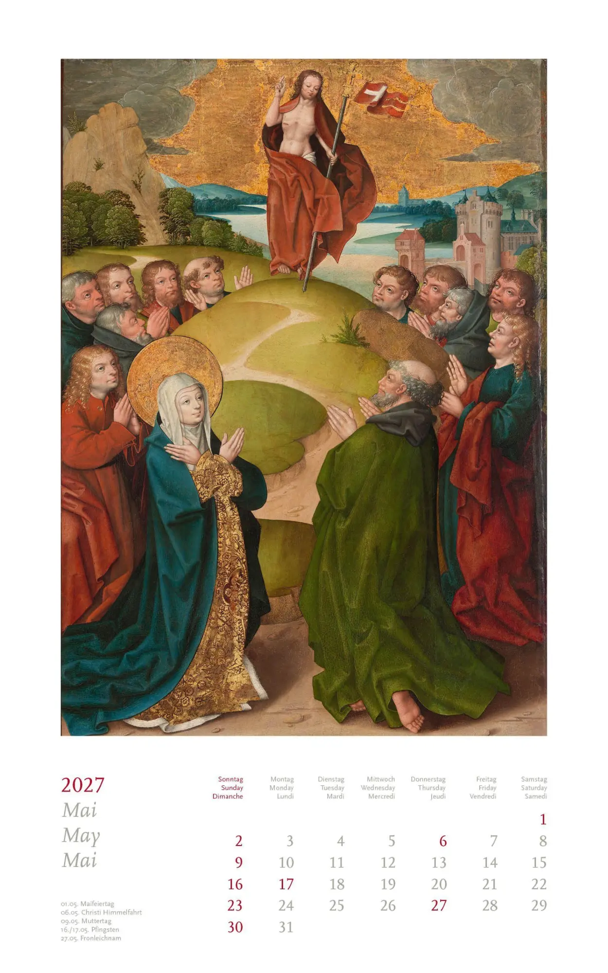 Bild: 9783870713980 | Beuroner Kunstkalender 2027 | Monika Krisch-Köhler | Kalender | 13 S.