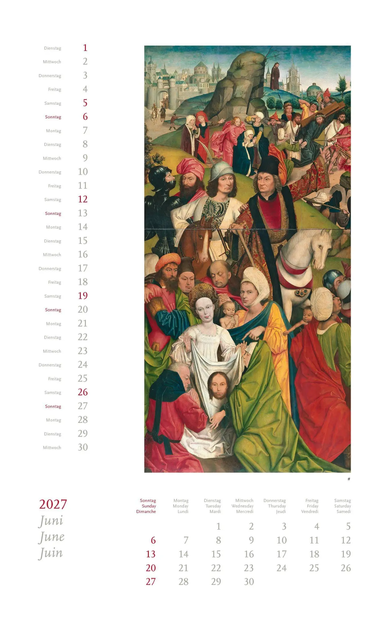 Bild: 9783870713980 | Beuroner Kunstkalender 2027 | Monika Krisch-Köhler | Kalender | 13 S.