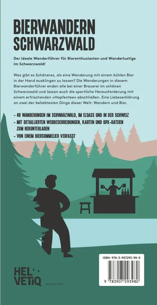Rückseite: 9783907293980 | Bierwandern Schwarzwald | Peter Stokman | Taschenbuch | 272 S. | 2025