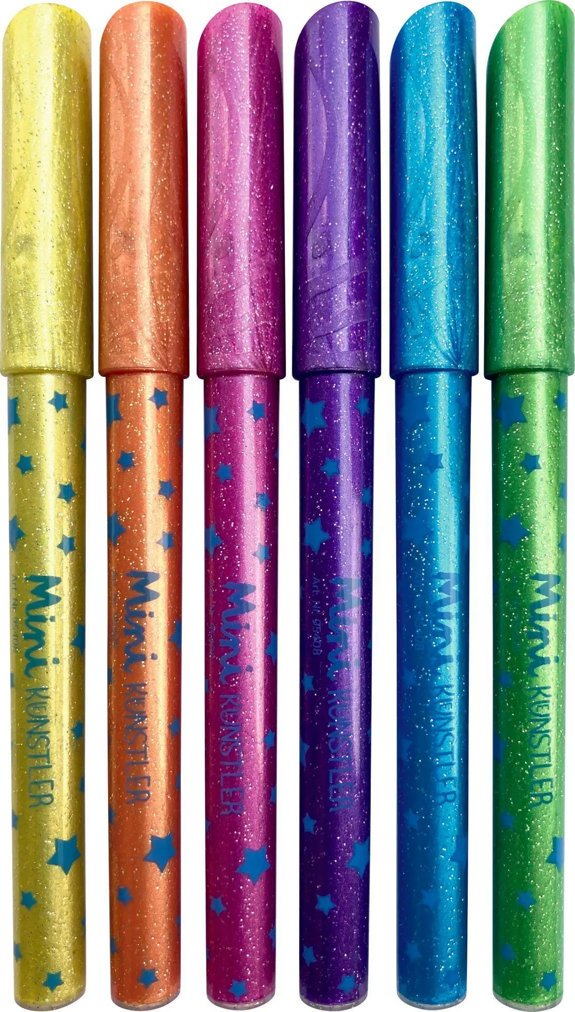 Bild: 4050003954080 | Meine ersten Glitzerstifte | 6 Fasermaler mit Glitzer | Mini-Künstler