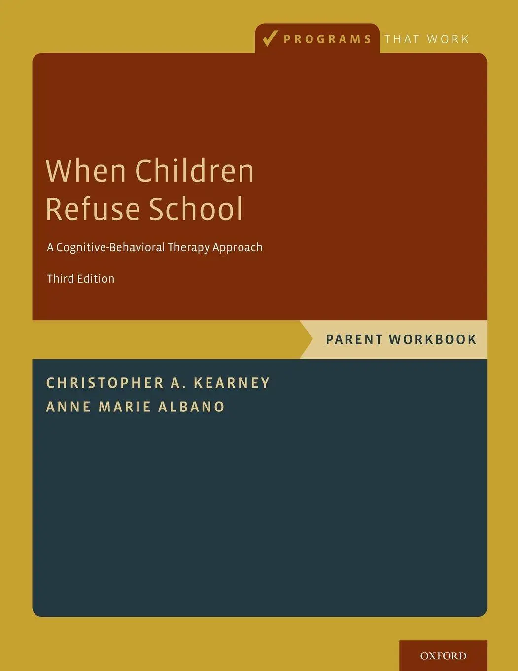 Cover: 9780190604080 | When Children Refuse School | Parent Workbook | Kearney (u. a.) | Buch