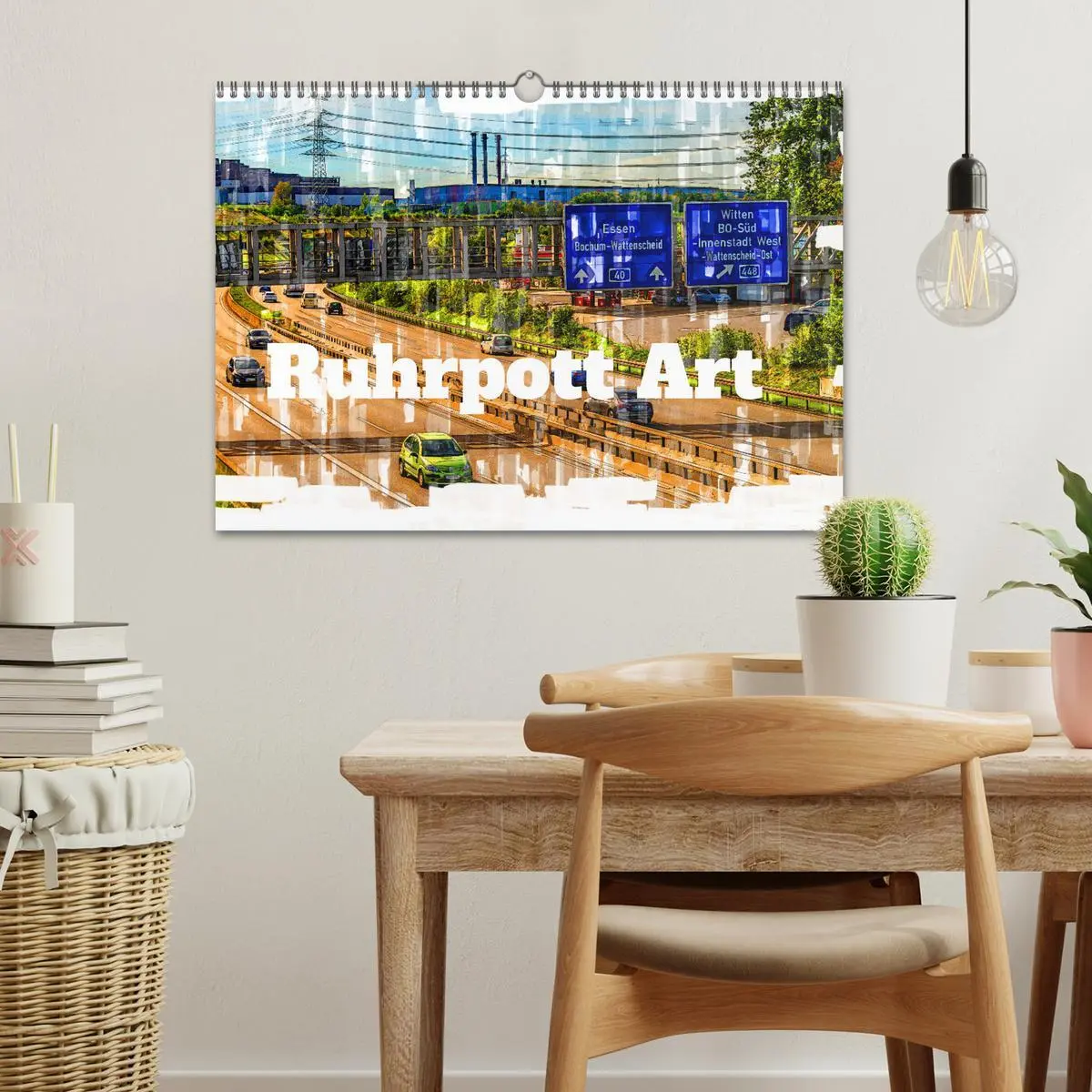 Bild: 9783457324080 | Ruhrpott Art (Wandkalender 2026 DIN A3 quer), CALVENDO Monatskalender