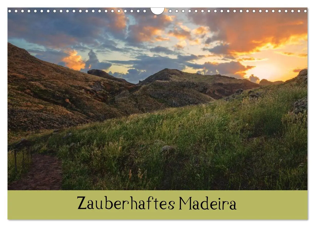 Cover: 9783516104080 | Zauberhaftes Madeira (Wandkalender 2026 DIN A3 quer), CALVENDO...