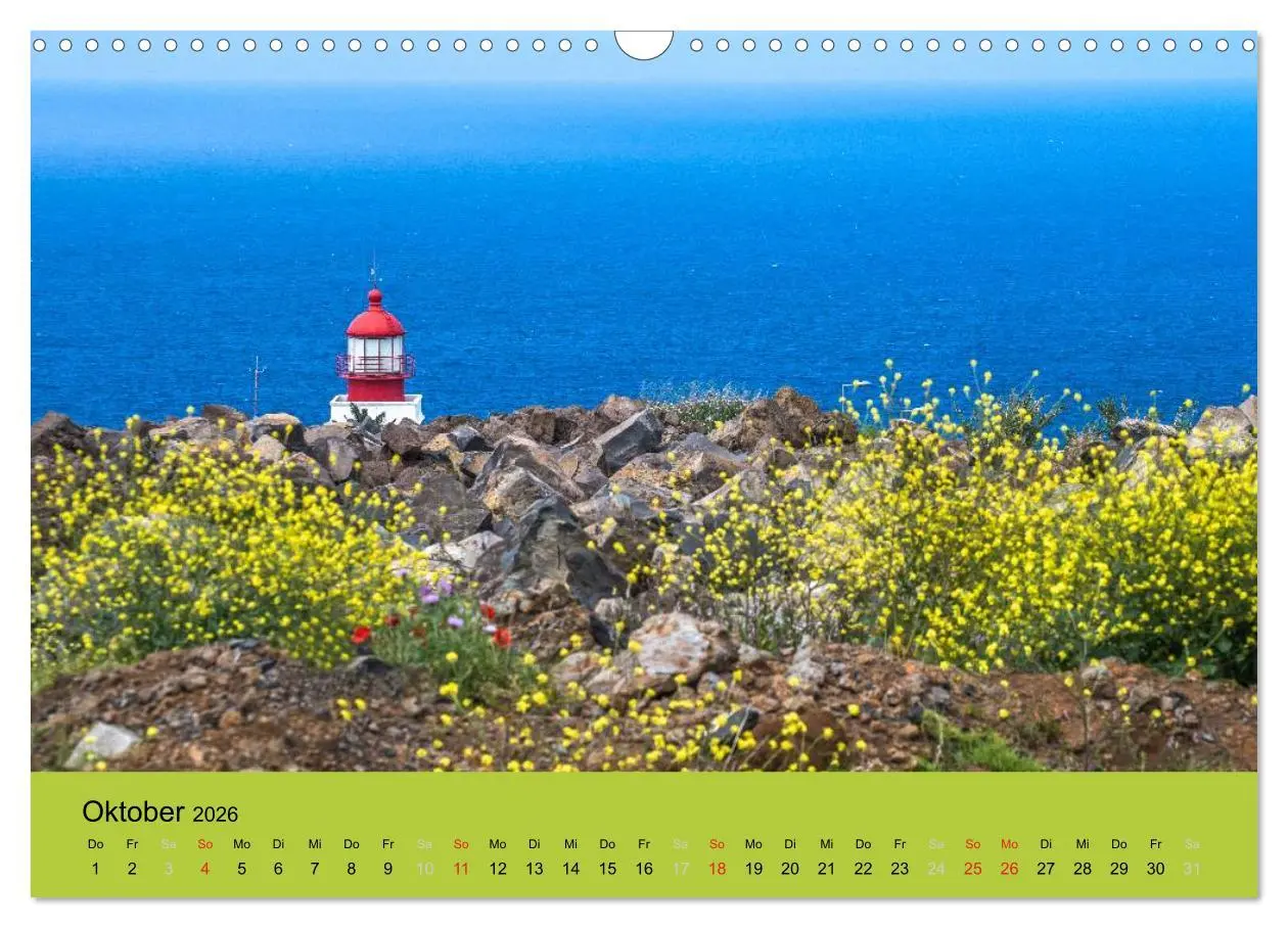 Bild: 9783516104080 | Zauberhaftes Madeira (Wandkalender 2026 DIN A3 quer), CALVENDO...