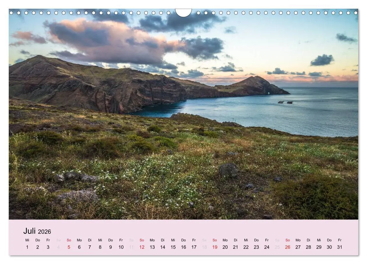 Bild: 9783516104080 | Zauberhaftes Madeira (Wandkalender 2026 DIN A3 quer), CALVENDO...