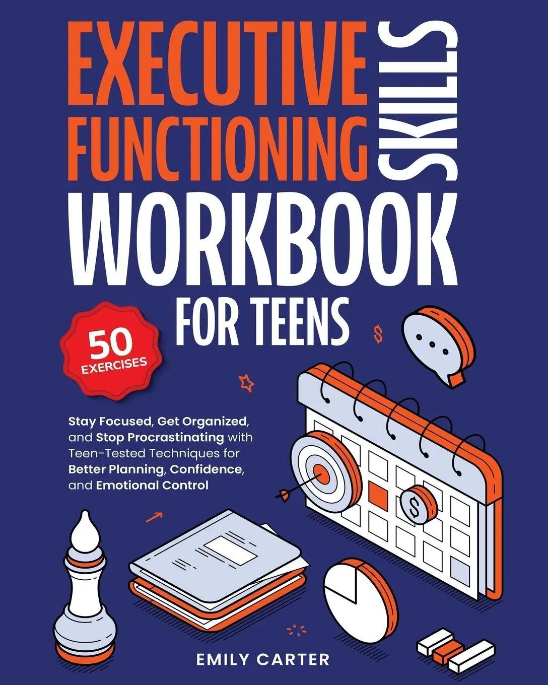 Cover: 9789527634080 | Executive Functioning Skills Workbook for Teens | Emily Carter | Buch