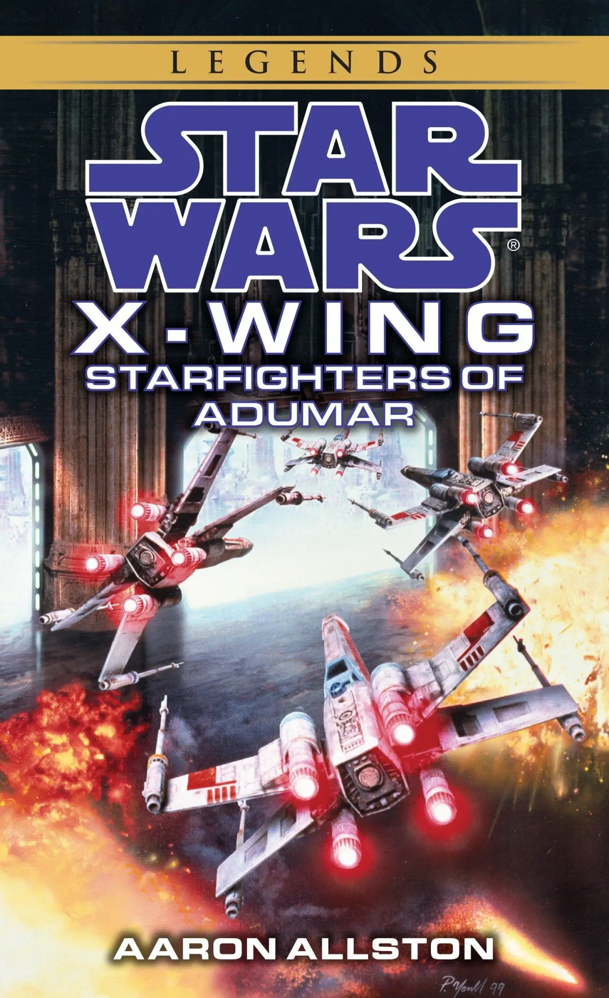 Cover: 9780553574180 | Starfighters of Adumar: Star Wars Legends (Wraith Squadron) | Allston