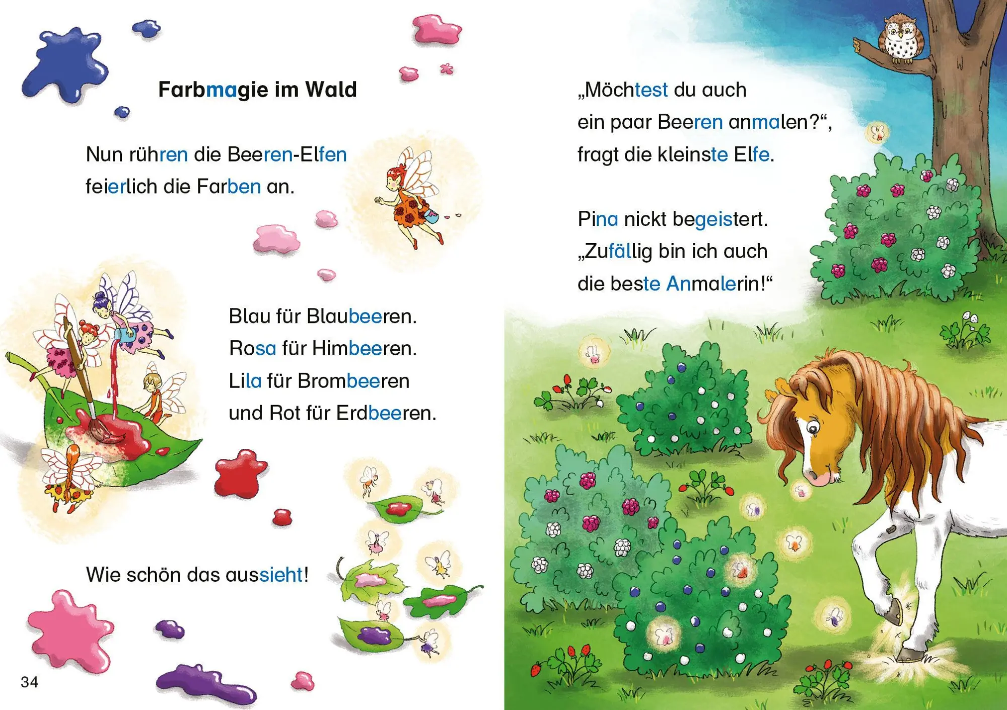 Bild: 9783328304180 | Hufeisen-Zauber - Pony Pina und das Elfen-Geheimnis | Plaas-Link
