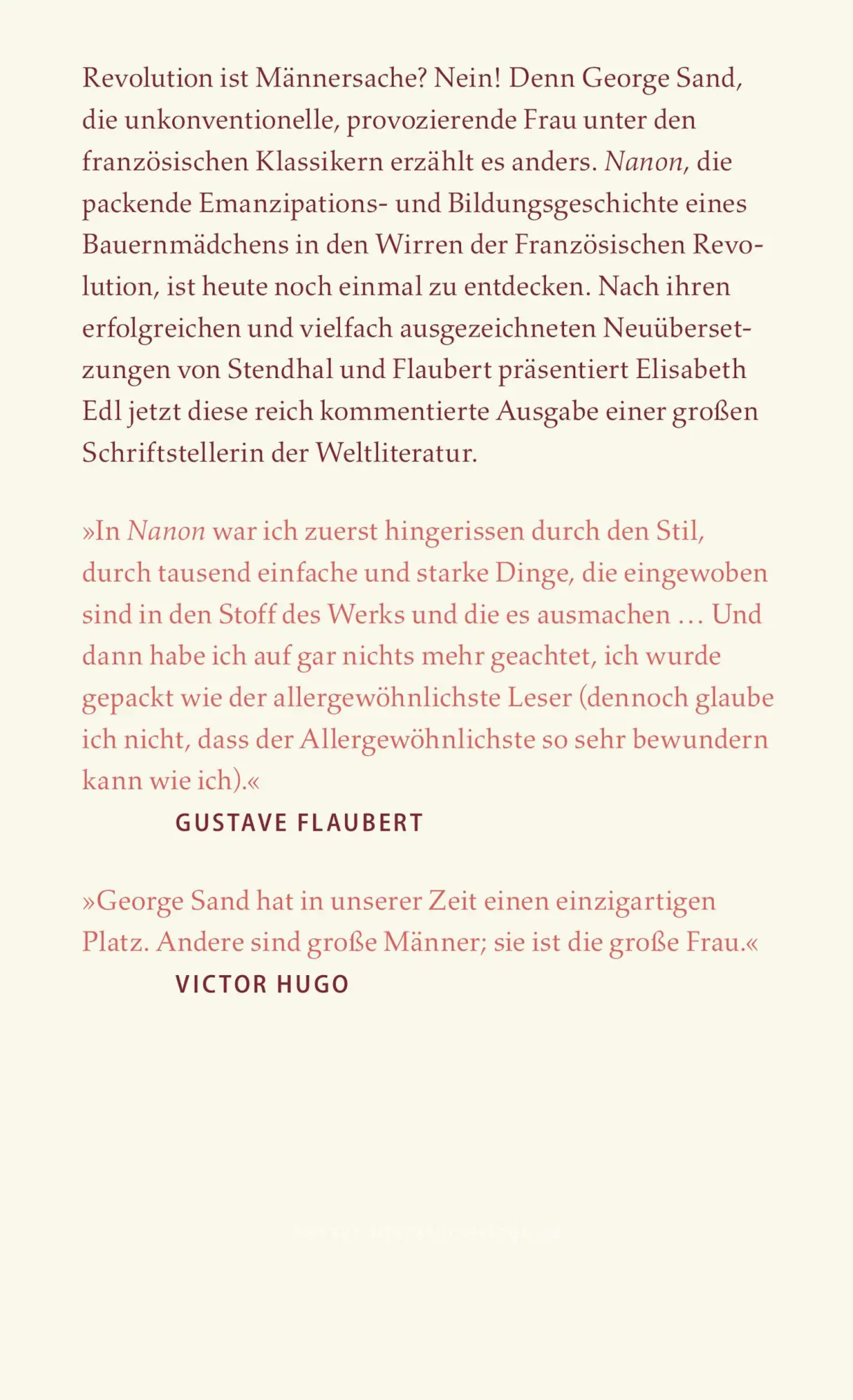 Bild: 9783446284180 | Nanon | Roman | George Sand | Buch | 496 S. | Deutsch | 2025