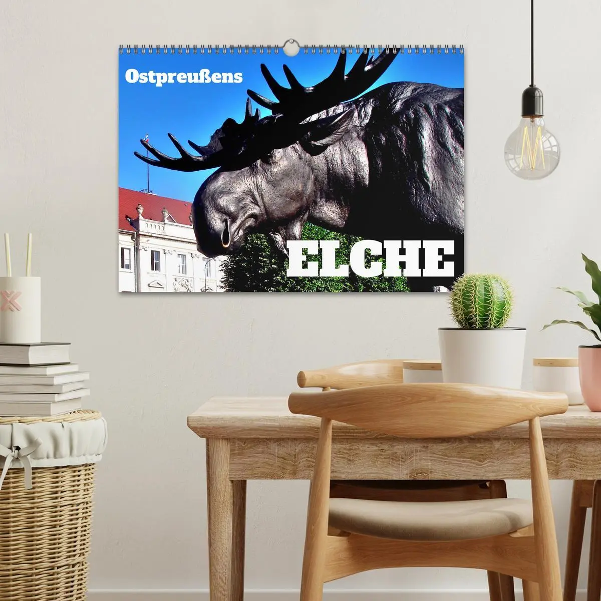 Bild: 9783457624180 | Ostpreußens Elche (Wandkalender 2026 DIN A3 quer), CALVENDO...