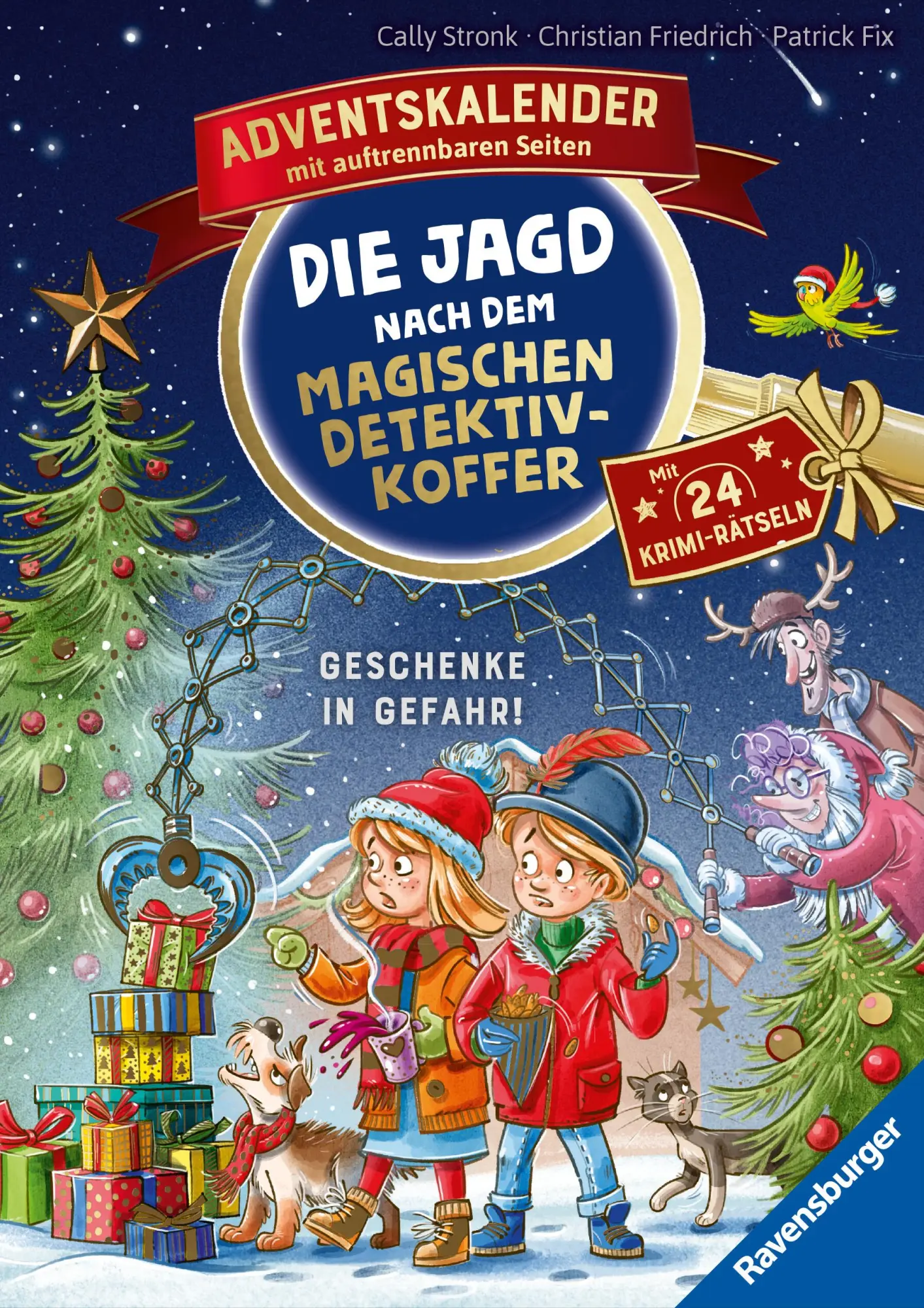 Cover: 9783473464180 | Die Jagd nach dem magischen Detektivkoffer - Adventskalender:...