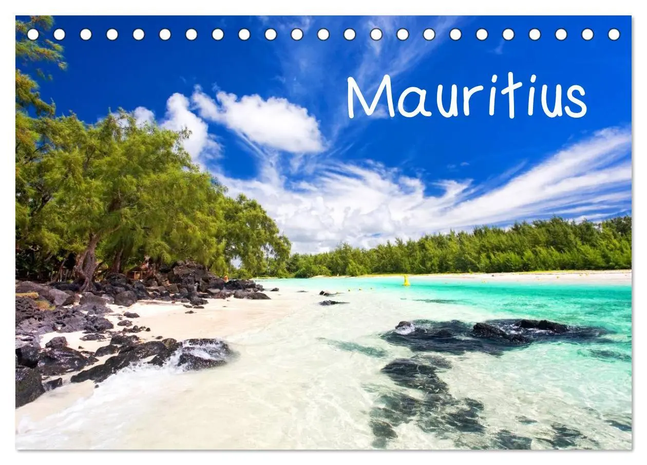 Cover: 9783516194180 | Mauritius (Tischkalender 2026 DIN A5 quer), CALVENDO Monatskalender
