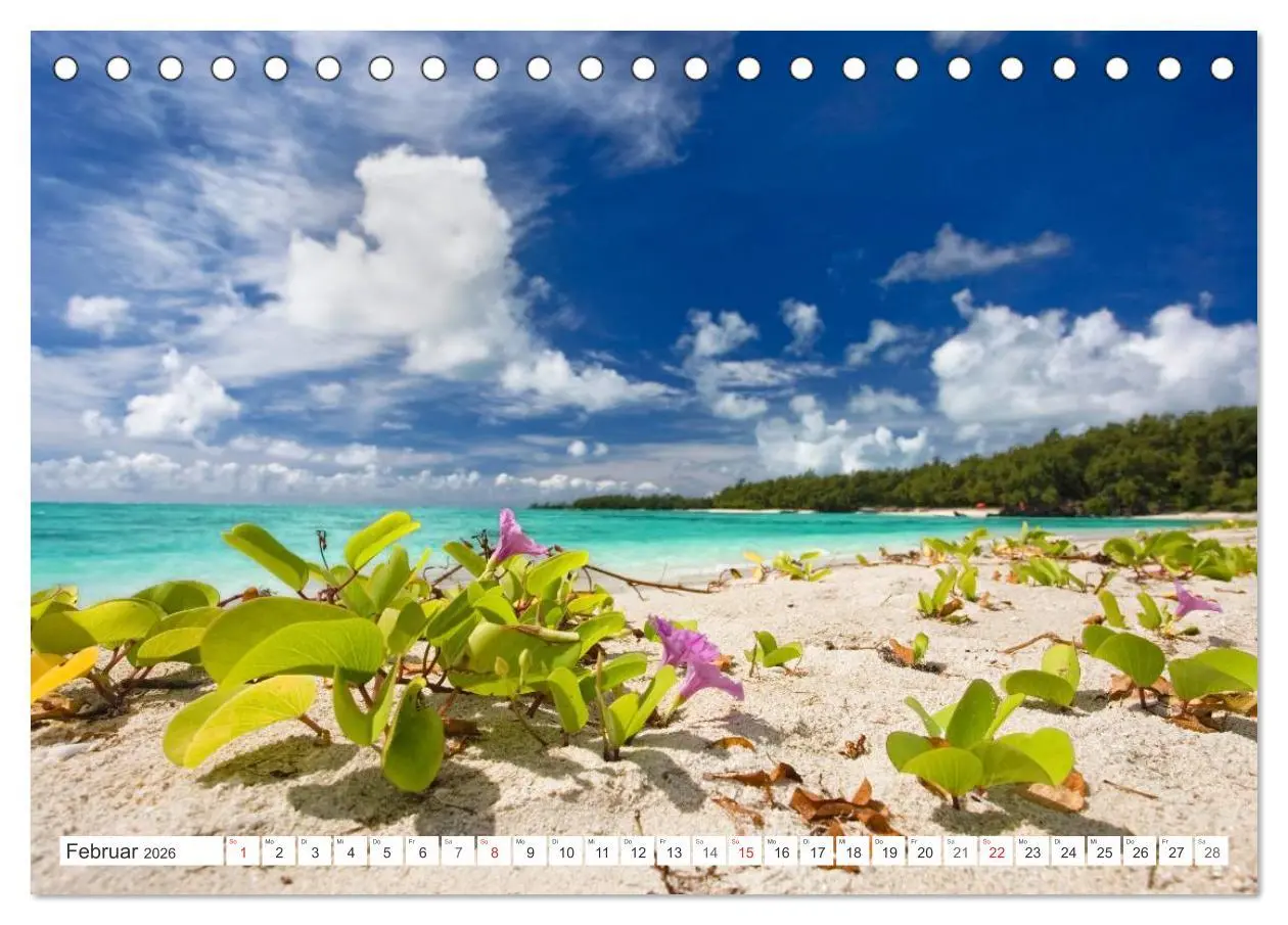 Bild: 9783516194180 | Mauritius (Tischkalender 2026 DIN A5 quer), CALVENDO Monatskalender