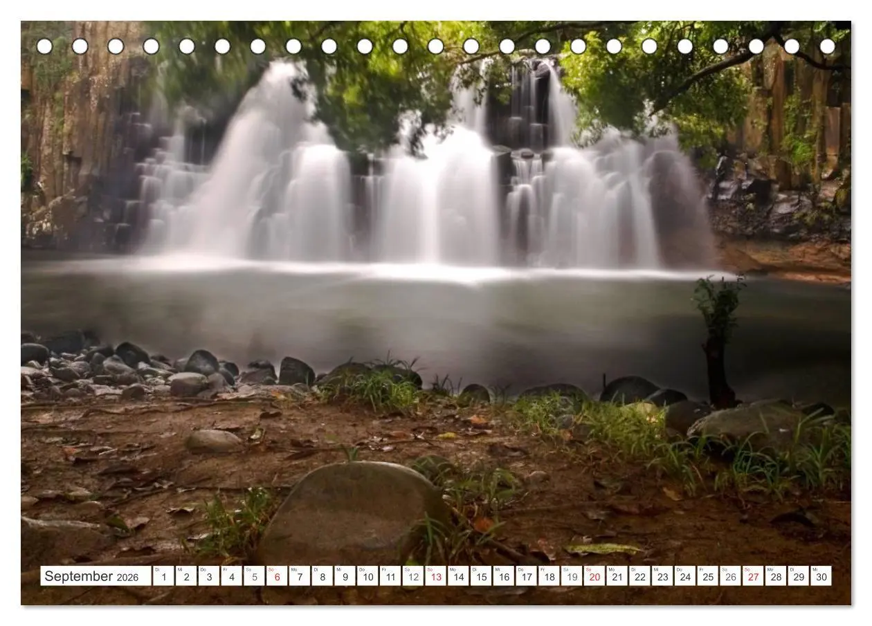 Bild: 9783516194180 | Mauritius (Tischkalender 2026 DIN A5 quer), CALVENDO Monatskalender