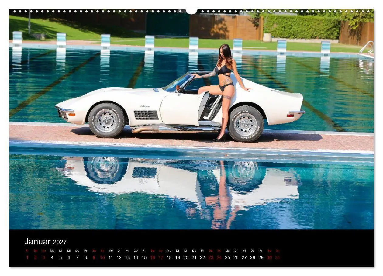 Bild: 9783569354180 | Hot Chrome US Automobile (hochwertiger Premium Wandkalender 2027...