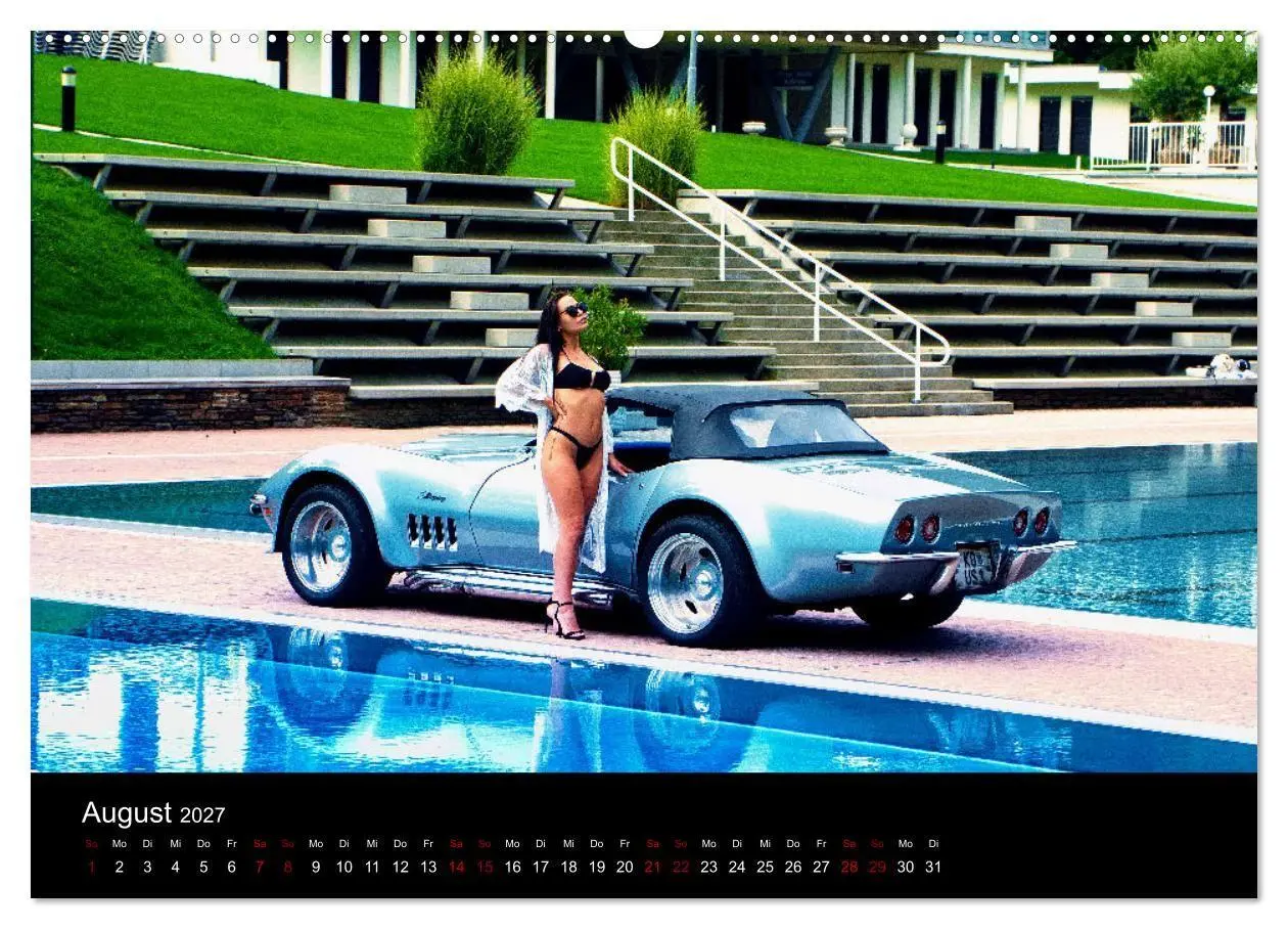 Bild: 9783569354180 | Hot Chrome US Automobile (hochwertiger Premium Wandkalender 2027...