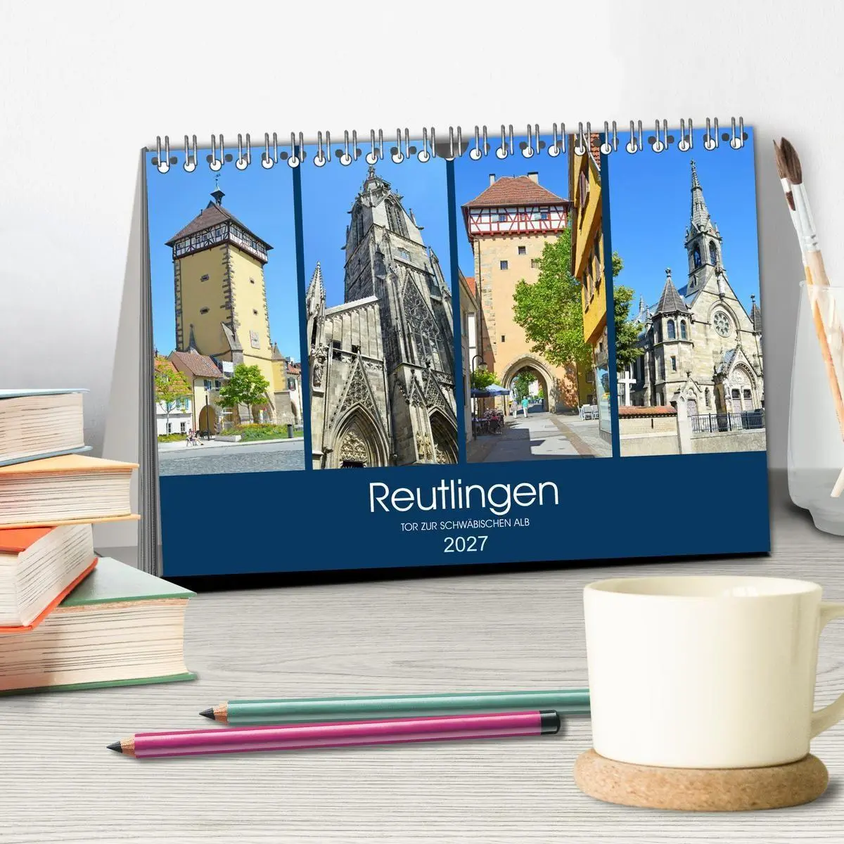 Bild: 9783569734180 | Reutlingen - Tor zur Schwäbischen Alb (Tischkalender 2027 DIN A5...