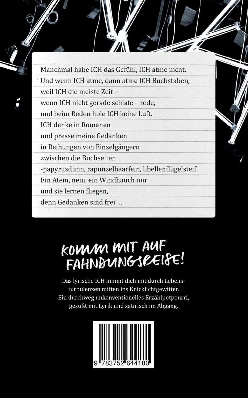 Rückseite: 9783752644180 | Knicklichtgewitter | Tjorven Boderius | Taschenbuch | Paperback | 2022