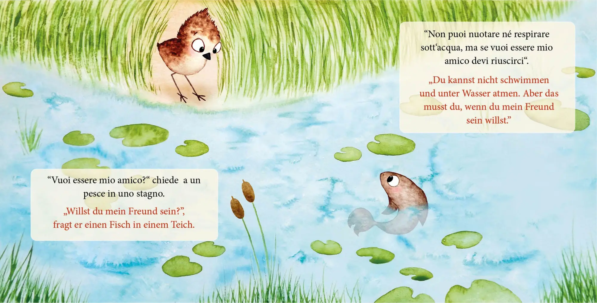 Bild: 9783949514180 | Flieg, kleiner Vogel. - Vola, uccellino. | Ingo Blum | Buch | 40 S.