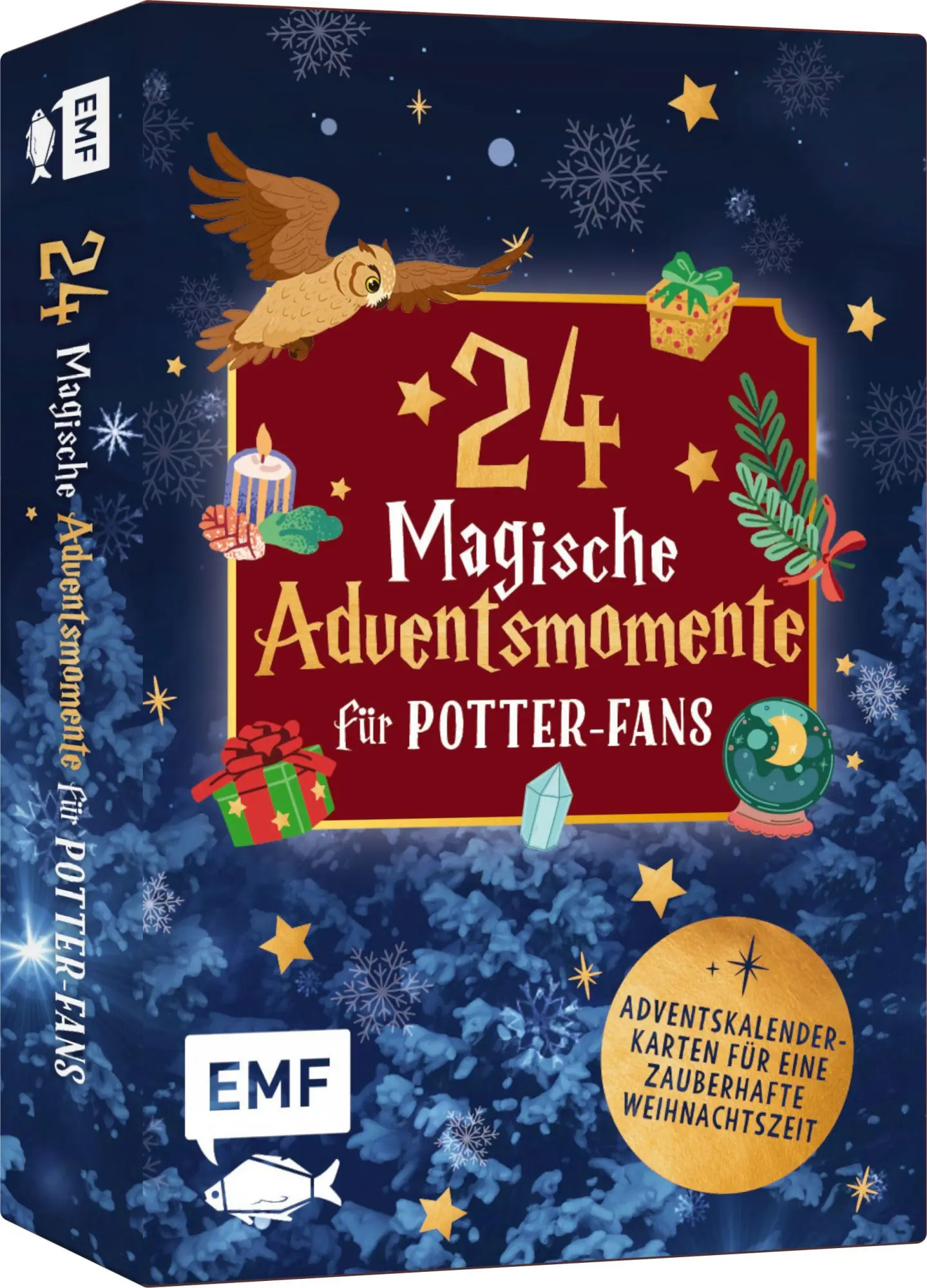Adventskalender-Kartenset: 24 magische Momente für Potter-Fans
