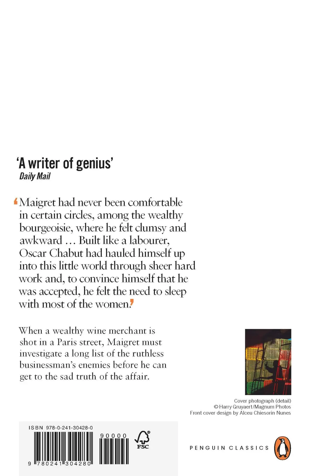 Rückseite: 9780241304280 | Maigret and the Wine Merchant | Georges Simenon | Taschenbuch | 2020