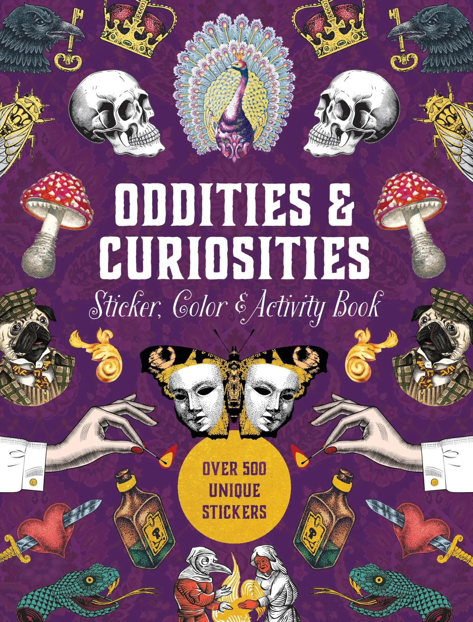 Cover: 9780785844280 | Oddities &amp; Curiosities Sticker, Color &amp; Activity Book | Kushnier