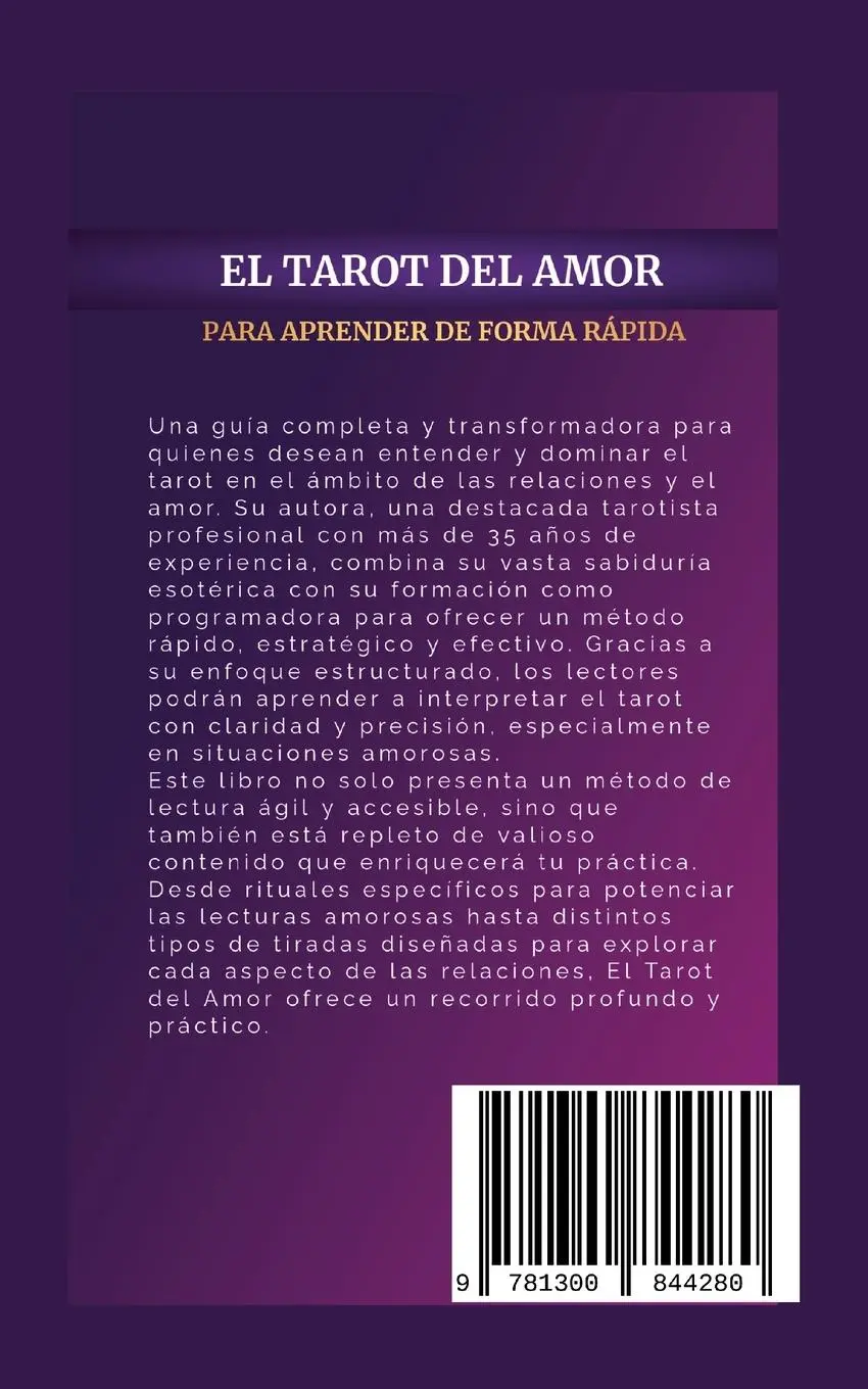 Rückseite: 9781300844280 | El Tarot del Amor | Lyliam González | Taschenbuch | Spanisch | 2024