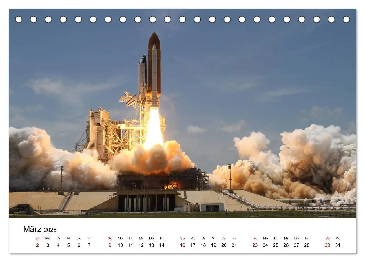 Bild: 9783435454280 | Abenteuer im Weltraum (Tischkalender 2025 DIN A5 quer), CALVENDO...