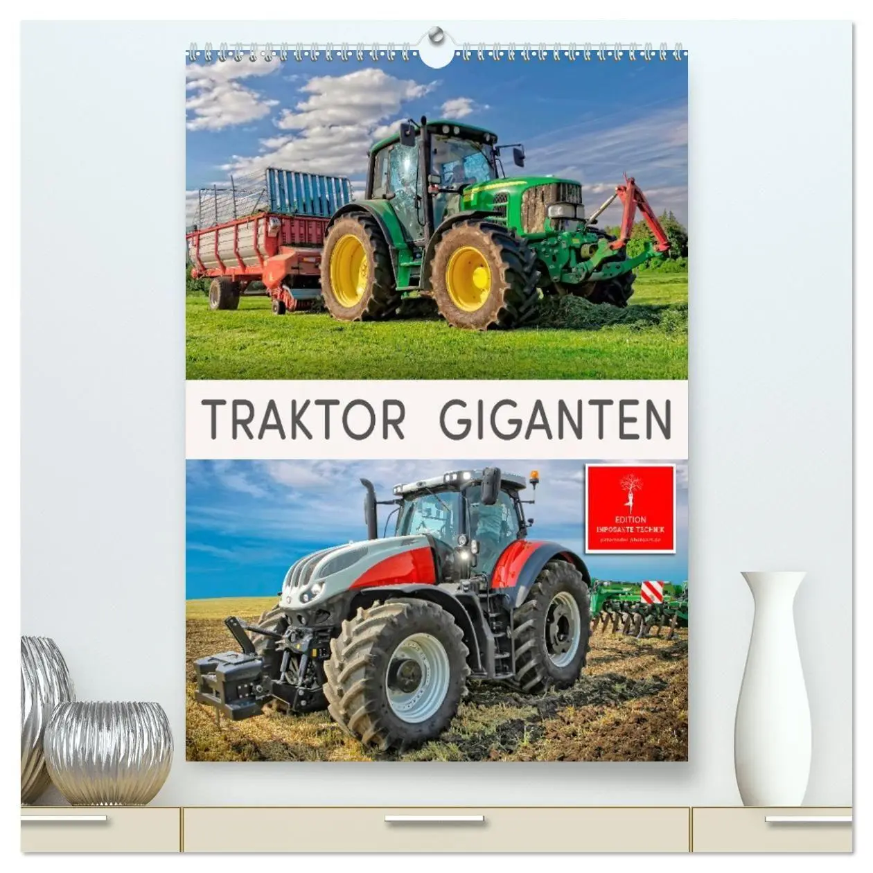 Cover: 9783569414280 | Traktor Giganten (hochwertiger Premium Wandkalender 2027 DIN A2...